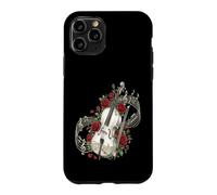 Violoncelle Rose Flower Musique Classique Coque pour iPhone 11 Pro