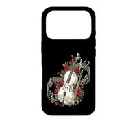 Violoncelle Rose Flower Musique Classique Coque pour iPhone 17 Pro