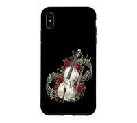 Violoncelle Rose Flower Musique Classique Coque pour iPhone XS Max