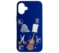 Violoncelle Virtuoso Orchestre Symphonique Concert Soliste Coque pour iPhone 16 Plus