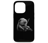 Violoniste cochon d'Inde jouant du violon amoureux des animaux Coque pour iPhone 13 Pro