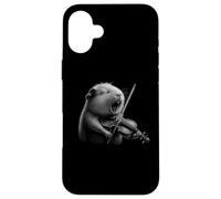 Violoniste cochon d'Inde jouant du violon amoureux des animaux Coque pour iPhone 16 Plus