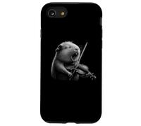 Violoniste cochon d'Inde jouant du violon amoureux des animaux Coque pour iPhone SE (2020) / 7 / 8