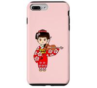 Violoniste Japonaise Jouant du Violon ou de l'alto Coque pour iPhone 7 Plus/8 Plus
