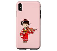 Violoniste Japonaise Jouant du Violon ou de l'alto Coque pour iPhone XS Max