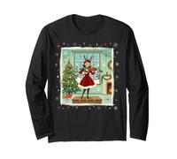 Violoniste Orchestre Vixen Mrs Claus Retro Manche Longue