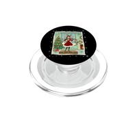 Violoniste Orchestre Vixen Mrs Claus Retro PopSockets PopGrip pour MagSafe
