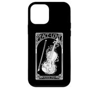 Violoniste Violon Violon Musicien Vintage Peace Love Coque pour iPhone 12 Mini