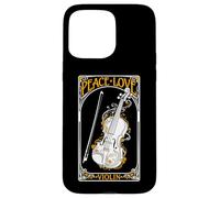 Violoniste Violon Violon Musicien Vintage Peace Love Coque pour iPhone 15 Pro Max