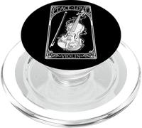 Violoniste Violon Violon Musicien Vintage Peace Love PopSockets PopGrip pour MagSafe