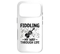 Violoniste Violoniste Fiddling My Way Through Life Coque pour iPhone 17 Pro