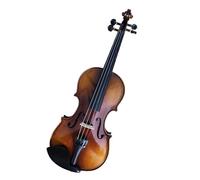 Violons Débutants Un Violon En Bois Massif Fait Main Avec Un Imprimé Tigre Pour Une Performance Professionnelle.(3/4)