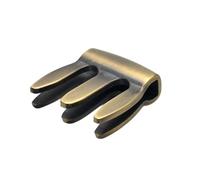Violons en métal pratique sourdine amortisseur de son en métal Type de griffe pratiques de violon pour un usage domestique Installation rapide Type de griffe pratique de violon accessoires à cordes