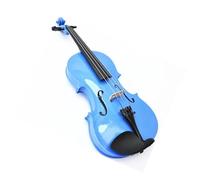 Violons Professionnels Violon Bleu 1/4 Instrument Fait Main