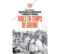 Viols en temps de guerre - Raphaëlle Branche - Payot - Poche - Essai