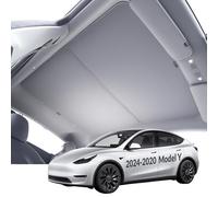 VION Tesla 2024-2020 Model Y Pare-Soleil de Toit - Ajustement Précis, sans Affaissement, Occultation Totale - Compatible avec Le Model Y 2024-2020