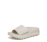 Vionic All gender recovery sandal Rejuvenate Shoes with Arch Support, Cream White Faux Leather, 42/44 EU