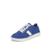 Vionic Baskets à Lacets City Walk pour Femme, Daim Bleu Mazarine, 6 UK Wide
