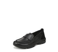 Vionic Baskets Walk Roam Mocassins pour femme, cuir noir, 39 EU