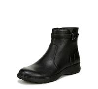 Vionic Bottines Redding pour femme avec soutien de la voûte plantaire, cuir noir, 38.5 EU