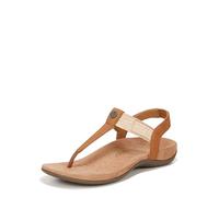 Vionic Brea Sandales à bride arrière pour femme avec soutien de la voûte plantaire Coupe large, camel, 40 EU
