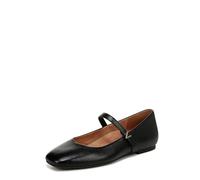 Vionic Chaussures Plates Alameda Mary Jane pour Femme, Cuir Noir, 40 EU
