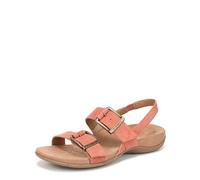Vionic Escarpins Reese pour femme, Apricot Brandy en daim gaufré, 8 Narrow