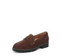 Vionic Femme Cleo Loafer Mocassin, Daim café, 40 EU Large