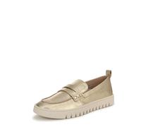 Vionic Femme Uptown Mocassin, Gold Leather, 41 EU