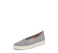 Vionic Femme Uptown Skimmer Knit Ballerines, Light Grey Fabric, 38.5 EU