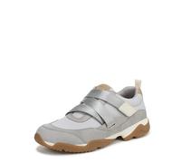 Vionic Femme Walk Slim Gia Basket, Cuir Daim Gris Vapeur, 38.5 EU Large