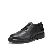 Vionic Homme Lombard Tissu Oxford, Cuir Noir, 42 EU Large
