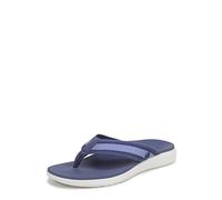 Vionic Sandales plates Indigo pour femme, Marlin Blue Multi Nylon, 36 EU