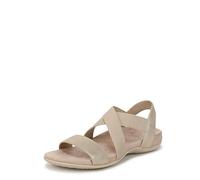Vionic Sandales plates Raina pour femme, Cuir doré, 41 EU