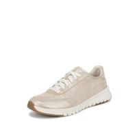 Vionic Uptown Baskets à Lacets pour Femme avec Soutien de la voûte Plantaire, Cuir métallique doré, 39 EU