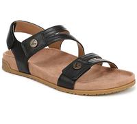 Vionic Vionic Black Essie Regular Fit Arch Support Strappy Sandal
