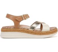 Vionic Vionic Camel Regular Fit Pasadena Mar Platform Sandals