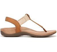 Vionic Vionic Cream Brea Wide Fit Arch Support Toe Post Sandals