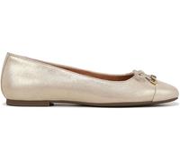 Vionic Vionic Gold Klara Wide Fit Ballerina Shoes Gold EU 39 (UK 6)