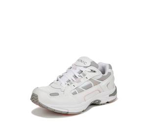 Vionic Walk Walker Women's Trainers Lace Up Supportive Walking Shoes That Includes Three-Zone Comfort for Heel Pain and Plantar Fasciitis with Orthotic Insole Arch Support Wide Fit, Cuir rose, 38.5 EU