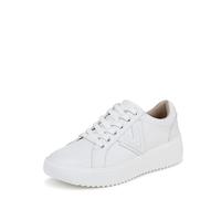 Vionic Women's Kearny Lace Up Oxford, Cuir Blanc, 39 EU