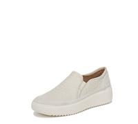 Vionic Women's Kearny Sneaker, Cream Leather, 5.5 UK Wide