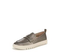 Vionic Femme Uptown Mocassin, Gunmetal Leather, 38 EU