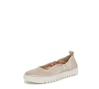 Vionic Women's Uptown Ballet Flat, Soft Gold Leather, 41 EU