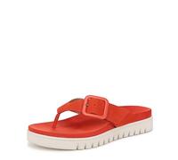 Vionic Women's Uptown Marin Flip-Flop, Cherry Tomato Nubuck, 39 EU