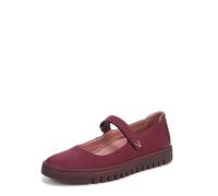 Vionic Women's Uptown Maryjane Mary Jane Flat, Cherry Jubilee, 41 EU