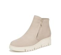 Vionic Women's Uptown Sur Bootie, Oatmeal Beige Nubuck, 4 UK Wide