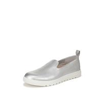 Vionic Women's Uptown Willa Sneaker, Silver Metal Leather, 39 EU