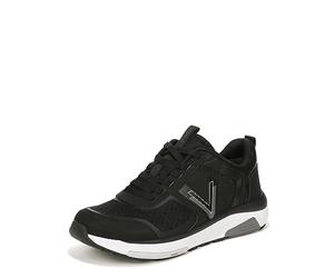 Vionic Women's Wstrider 001 Oxford, Black Charcoal Leather, 41 EU