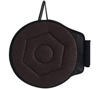 VIONNPPT Coussin rotatif à 360 ° - Pour siège de voiture - Pivotant - Rond - Transfer - Facile à transférer - Pour assistance à l'entrée des personnes âgées - Marron foncé